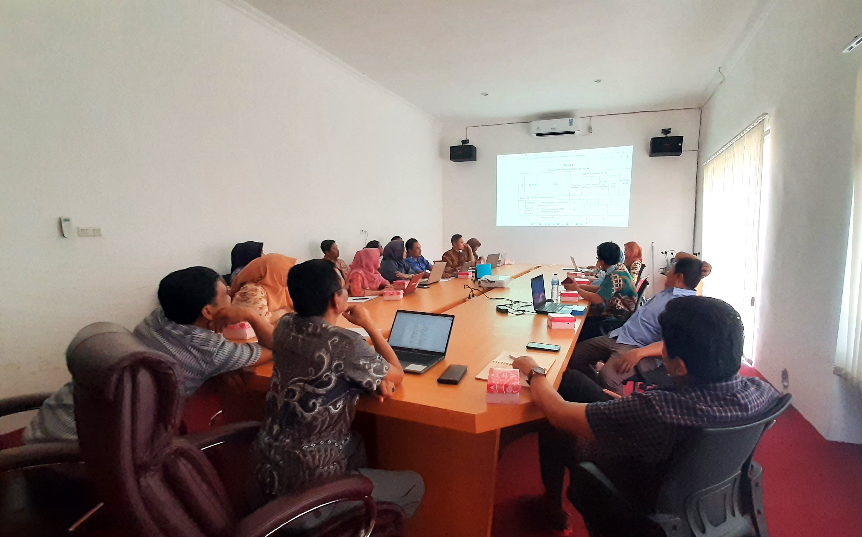 Inspektorat Kabupaten Sigi menggelar Rapat Persiapan Penilaian Kapabilitas APIP tahun 2023