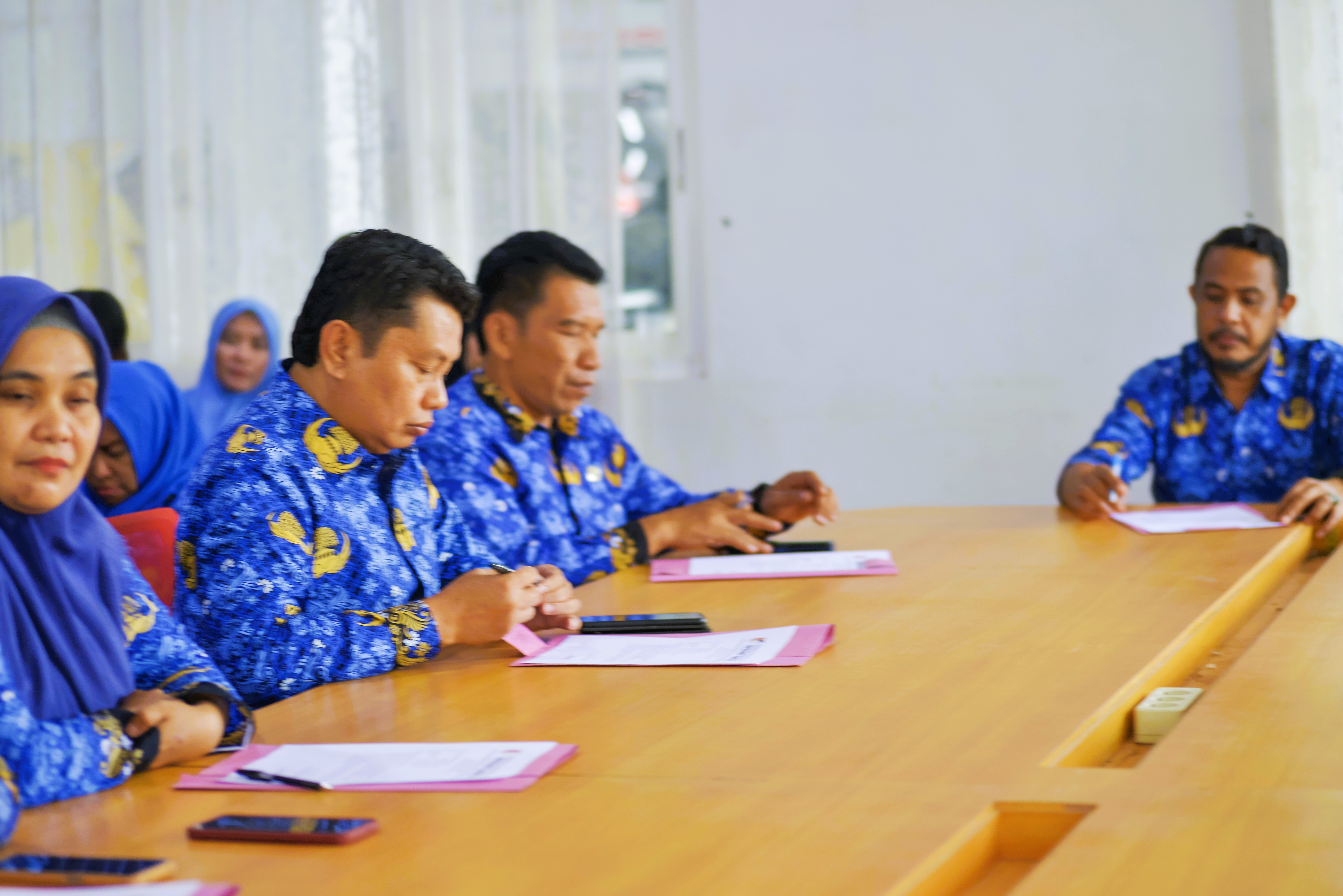Seluruh Pegawai Inspektorat Kabupaten Sigi melakukan penandatanganan Komitmen Anti Penyuapan dan Pakta Integritas